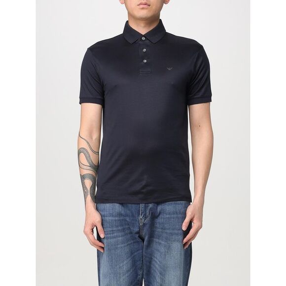 Emporio Armani Polo Shirt Men Blue